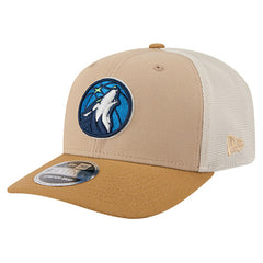 Minnesota Timberwolves Two-Tone 9SEVENTY Adjustable Trucker Hat - Tan/Light Brown outlet