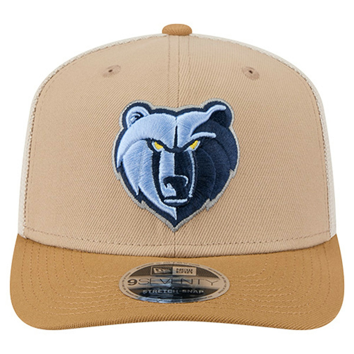 Memphis Grizzlies Two-Tone 9SEVENTY Adjustable Trucker Hat - Tan/Light Brown online