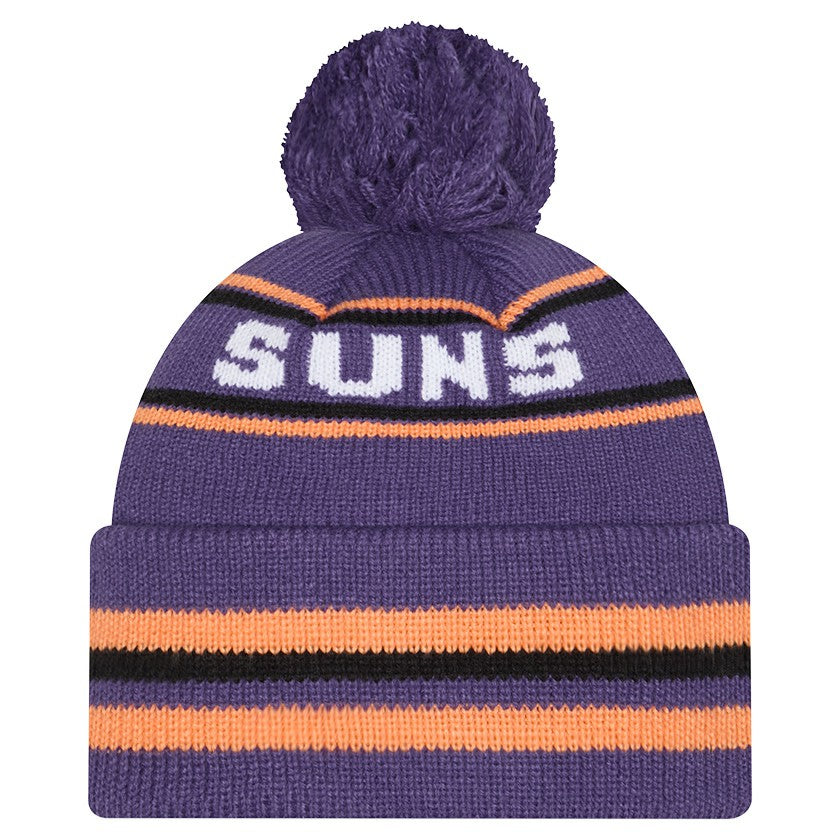Phoenix Suns Classic Cuffed Knit Hat with Pom - Purple outlet
