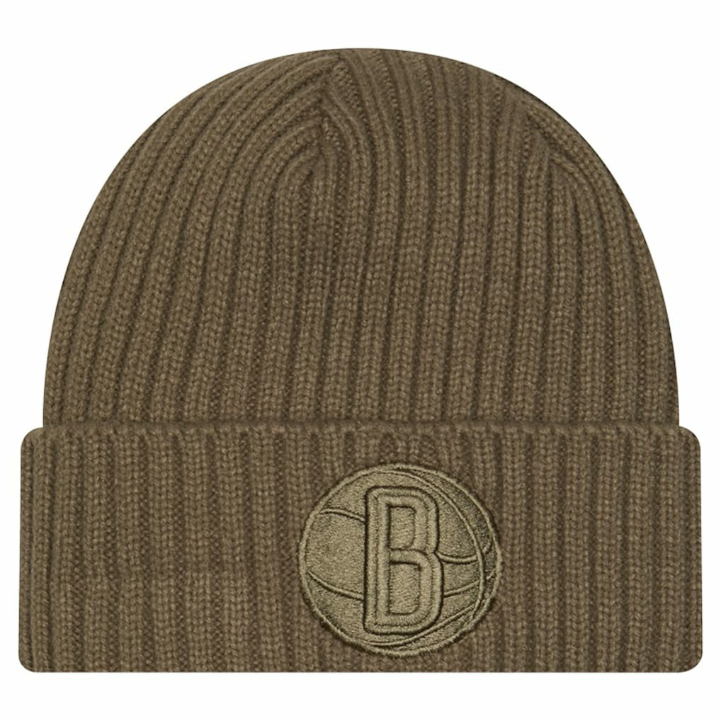 Brooklyn Nets Color Pack Cuffed Knit Hat - Olive cheap