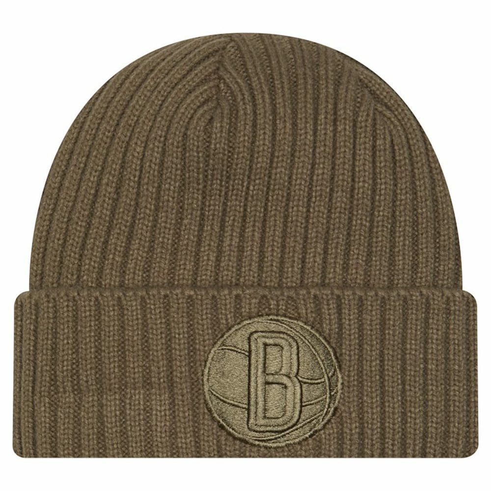 Brooklyn Nets Color Pack Cuffed Knit Hat - Olive cheap