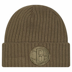 Brooklyn Nets Color Pack Cuffed Knit Hat - Olive cheap