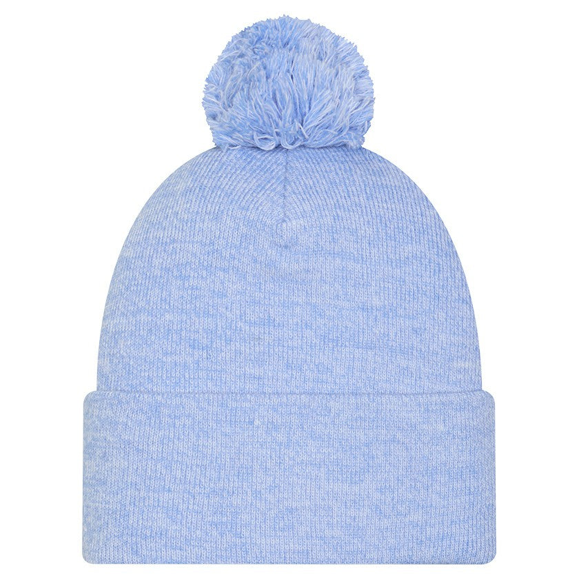 Memphis Grizzlies Marled Cuffed Knit Hat with Pom - Light Blue discount