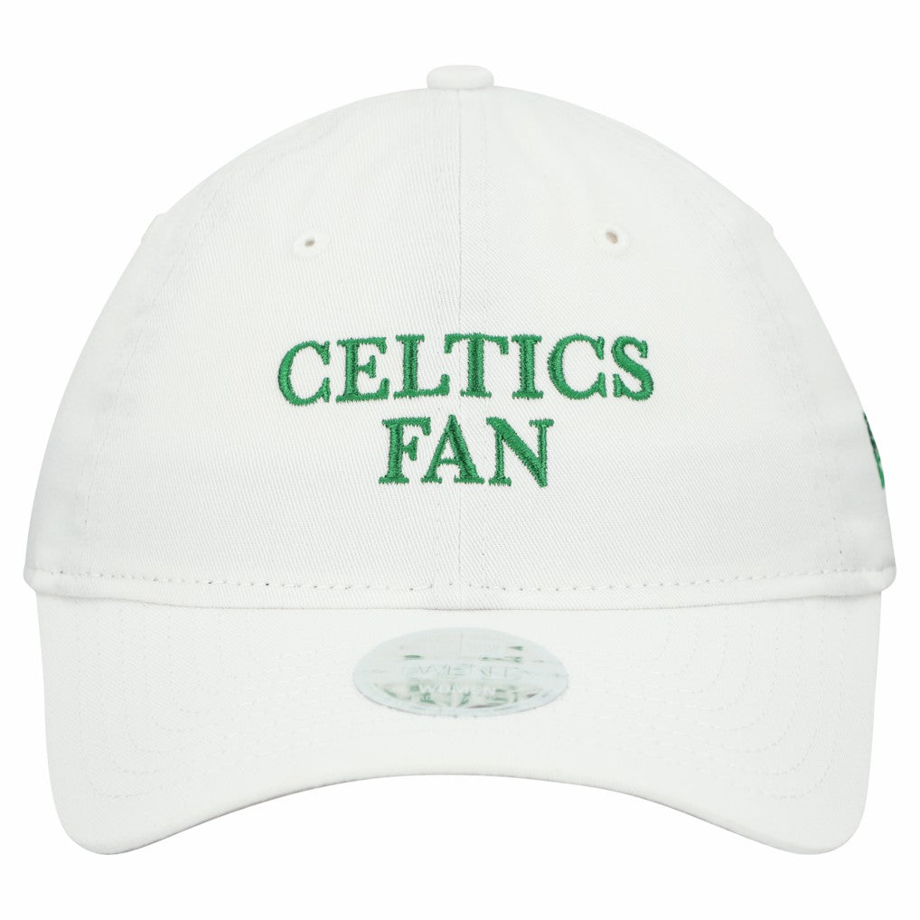 Boston Celtics Women's Team Fan 9TWENTY Adjustable Hat - White shop