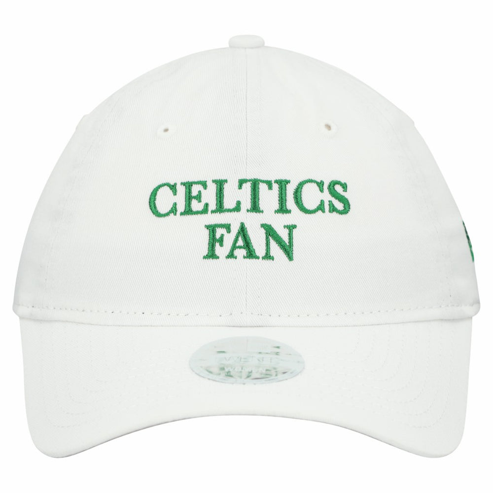 Boston Celtics Women's Team Fan 9TWENTY Adjustable Hat - White shop
