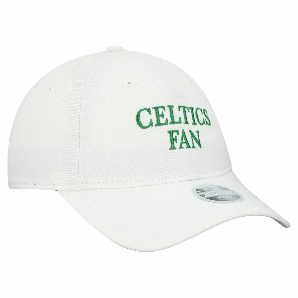 Boston Celtics Women's Team Fan 9TWENTY Adjustable Hat - White shop