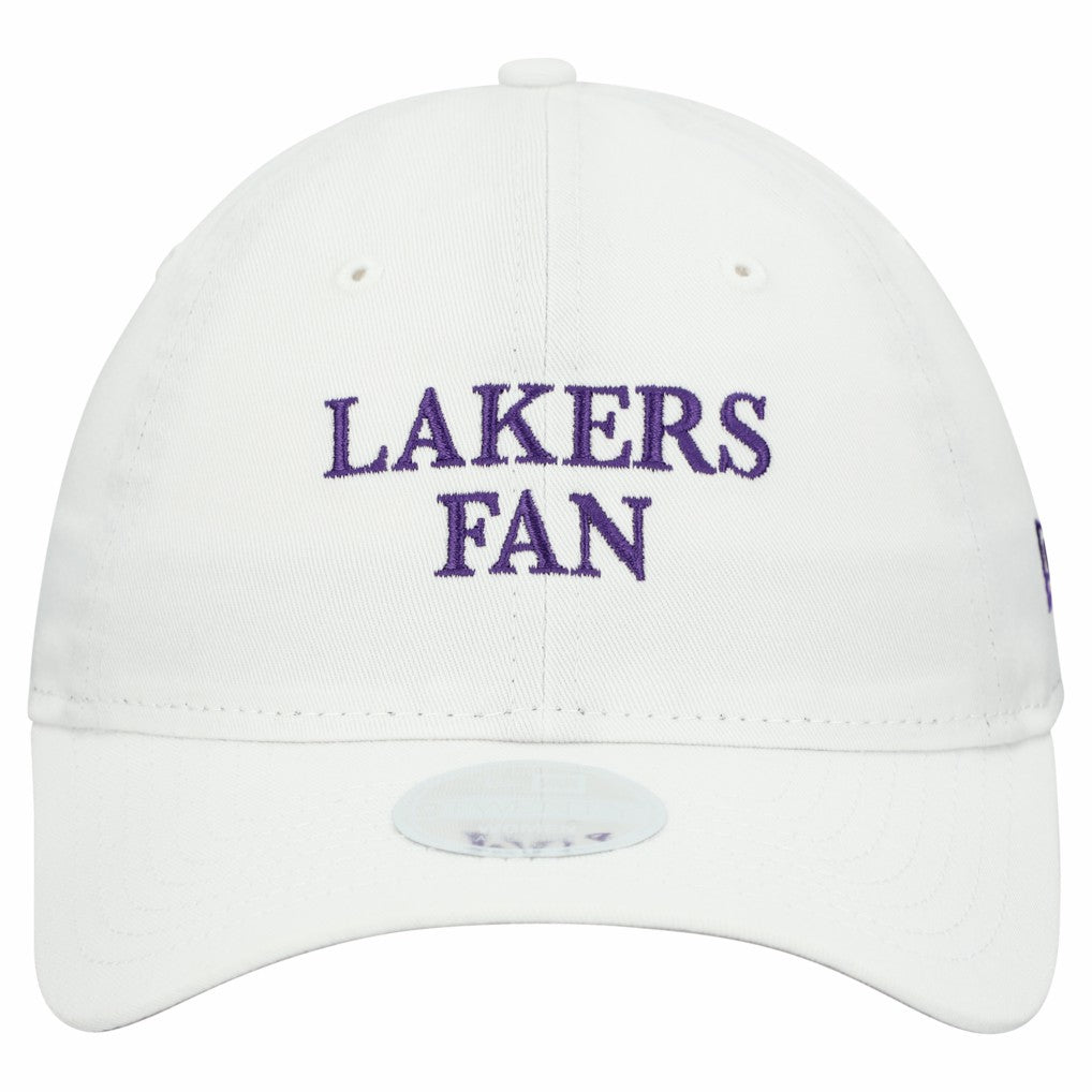 Los Angeles Lakers Women's Team Fan 9TWENTY Adjustable Hat - White on sale
