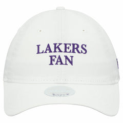 Los Angeles Lakers Women's Team Fan 9TWENTY Adjustable Hat - White on sale