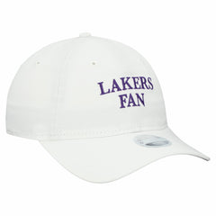 Los Angeles Lakers Women's Team Fan 9TWENTY Adjustable Hat - White on sale