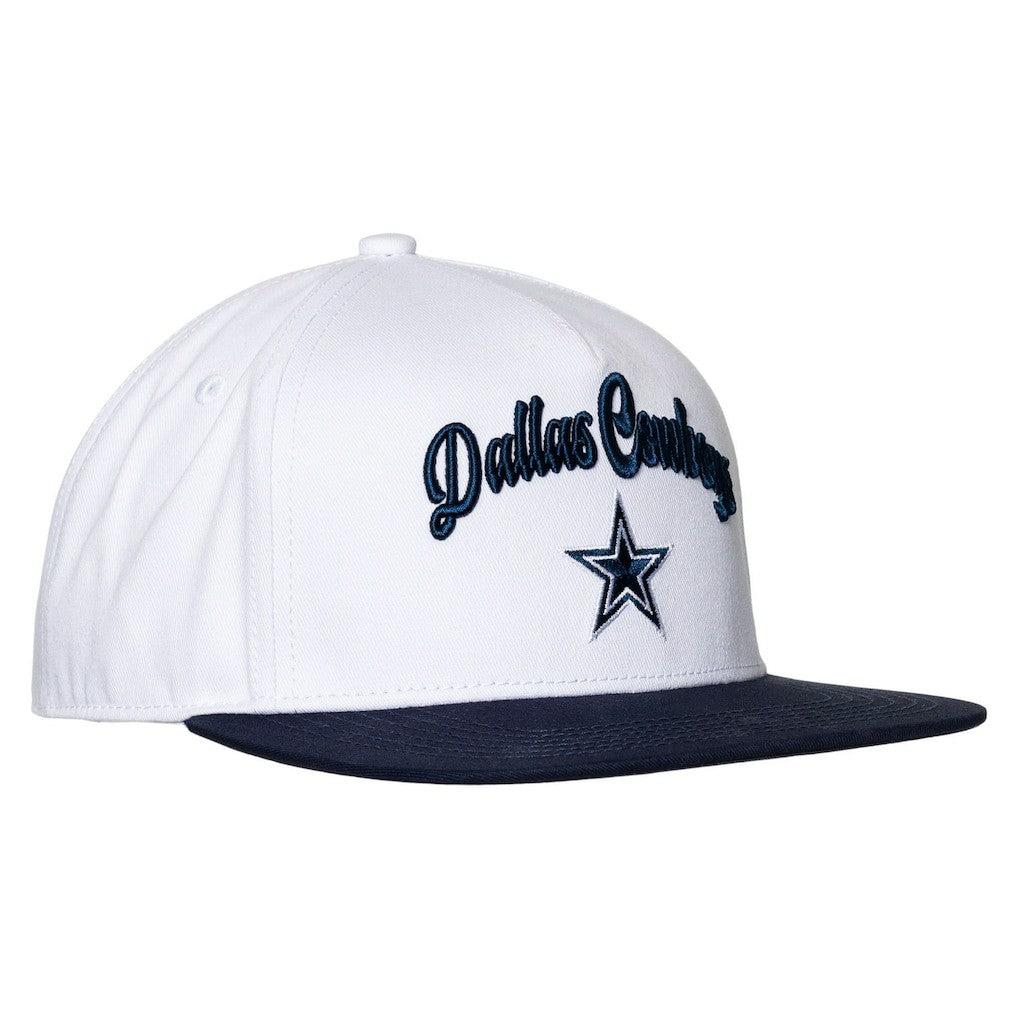 Dallas Cowboys The Wild Collective Women's Two-Tone Snapback Hat - White/Navy sale