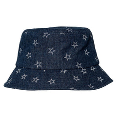 Dallas Cowboys The Wild Collective Women's Denim Bucket Hat - Navy sale