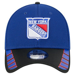 New York Rangers New Era Visor Hit 39THIRTY Flex Hat - Blue Hats