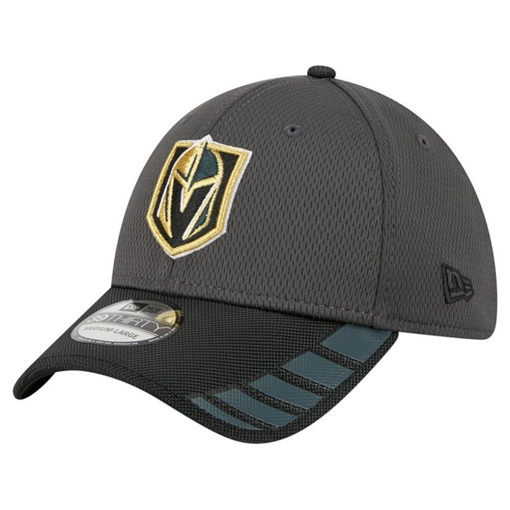 Vegas Golden Knights New Era Visor Hit 39THIRTY Flex Hat - Gray Hats