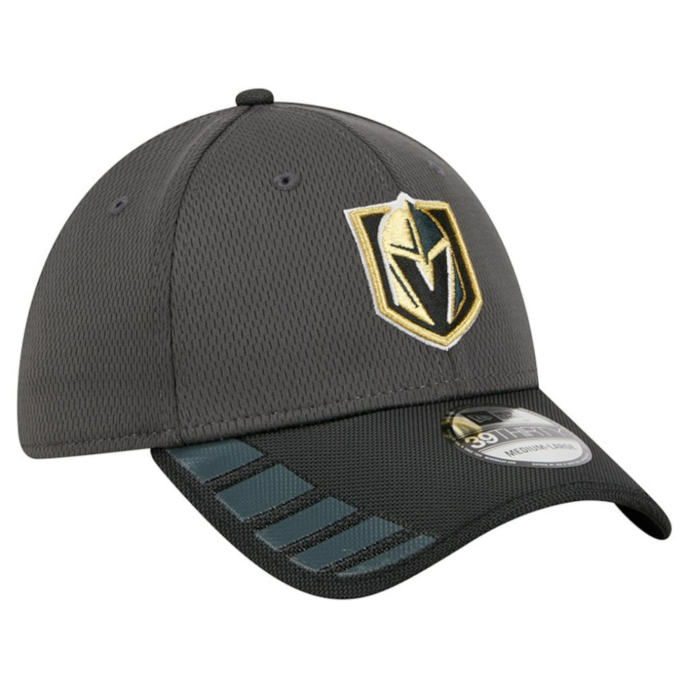 Vegas Golden Knights New Era Visor Hit 39THIRTY Flex Hat - Gray Hats