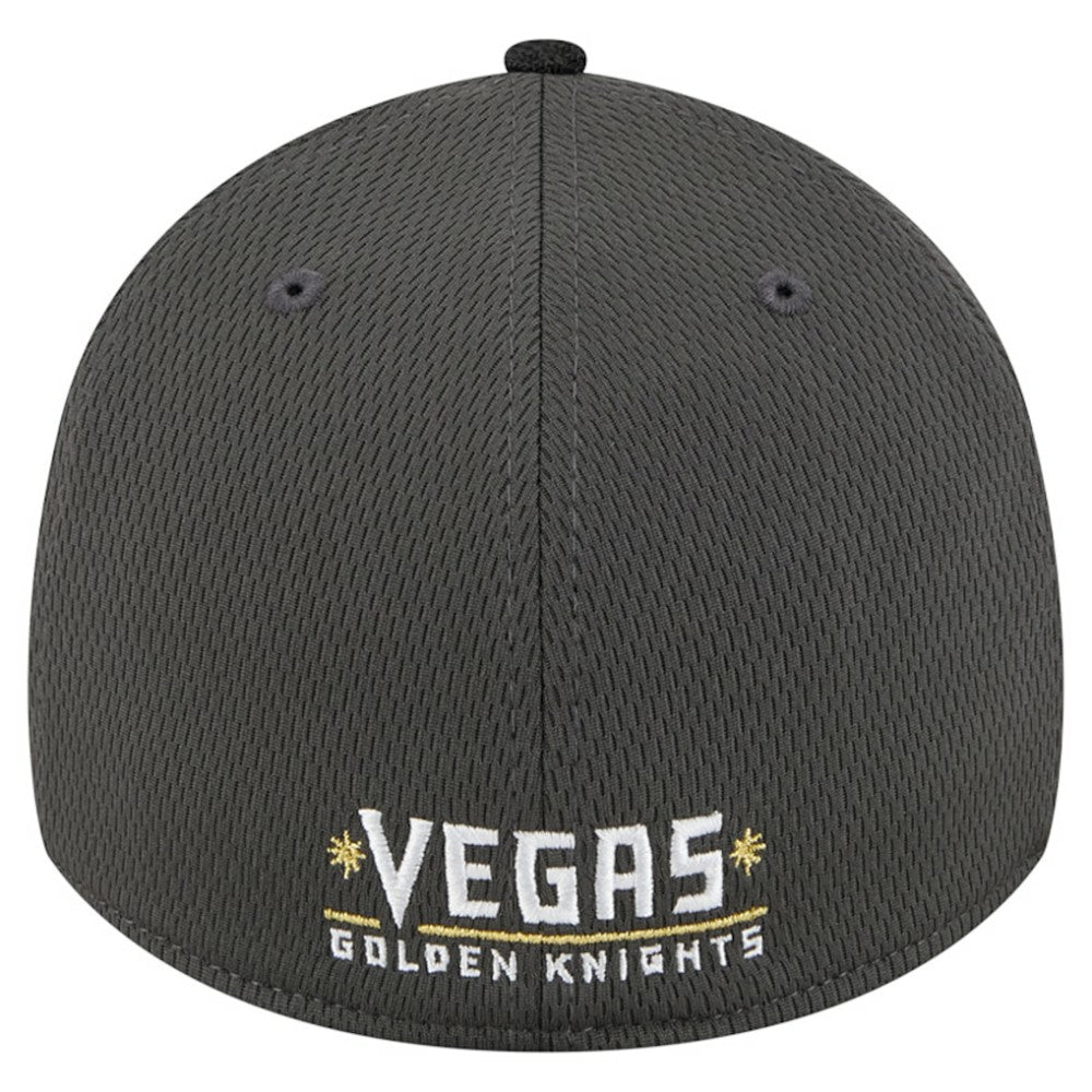 Vegas Golden Knights New Era Visor Hit 39THIRTY Flex Hat - Gray Hats