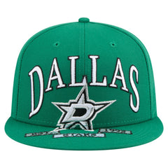 Dallas Stars New Era Oversized Vintage Arch 59Fifty Fitted Hat - Kelly Green Hats