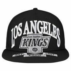Los Angeles Kings New Era Oversized Vintage Arch 59Fifty Fitted Hat - Black Hats