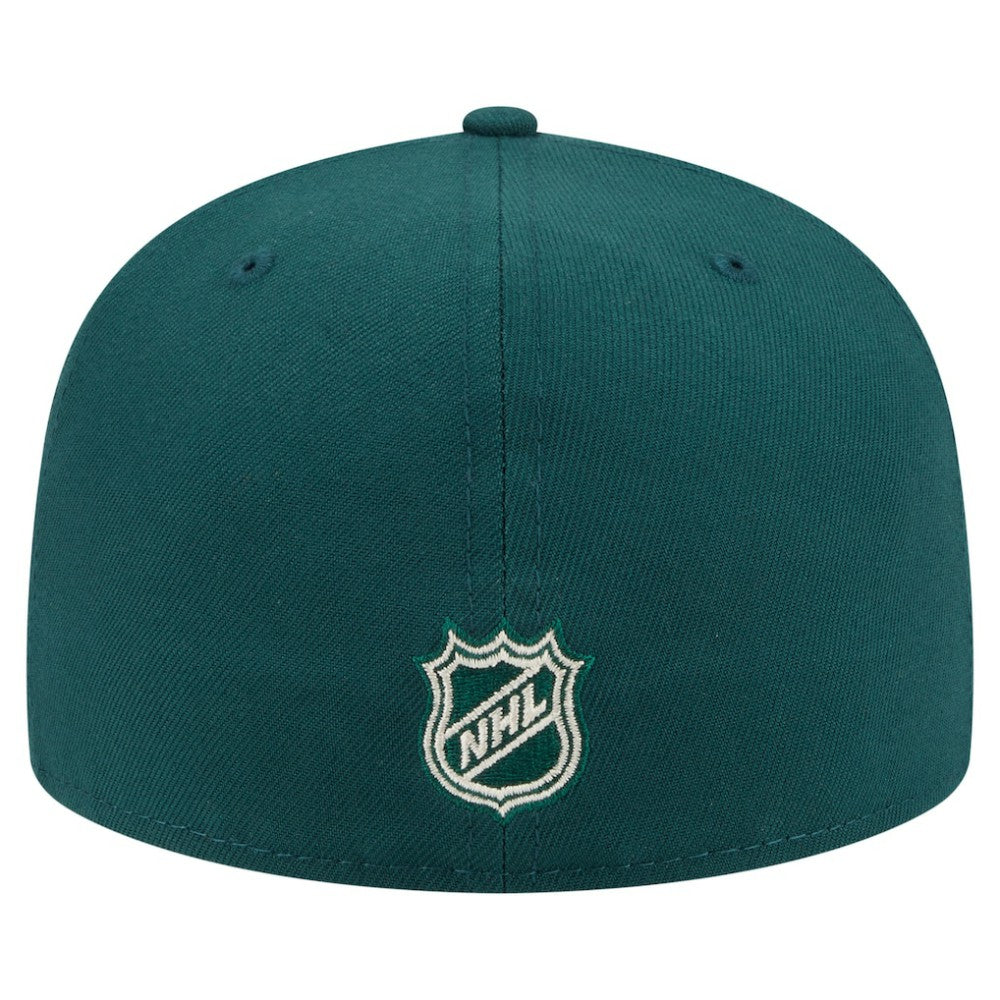 Minnesota Wild New Era Oversized Vintage Arch 59Fifty Fitted Hat - Green Hats