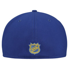 St. Louis Blues New Era Oversized Vintage Arch 59Fifty Fitted Hat - Blue Hats