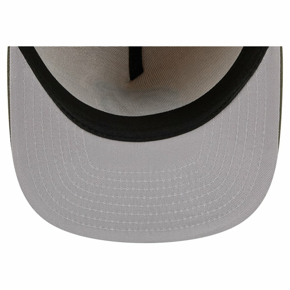 New Jersey Devils New Era Color Pack Two-Tone 59FIFTY A-Frame Fitted Hat - Tan/Olive Jerseys