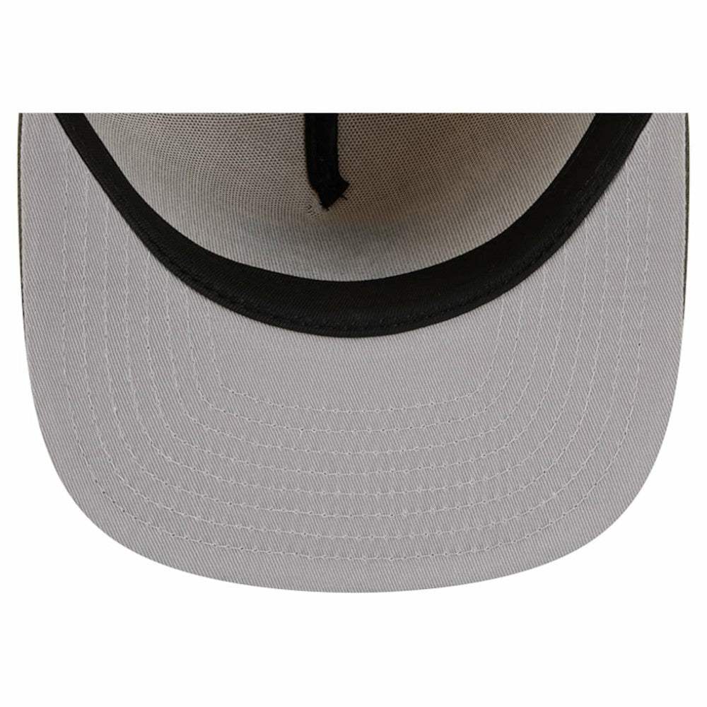 Pittsburgh Penguins New Era Color Pack Two-Tone 59FIFTY A-Frame Fitted Hat - Tan/Olive Hats