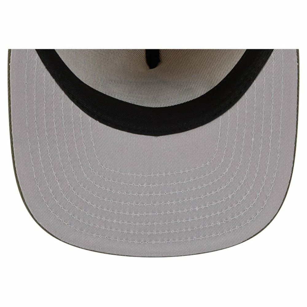 Colorado Avalanche New Era Color Pack Two-Tone 59FIFTY A-Frame Fitted Hat - Tan/Olive Hats