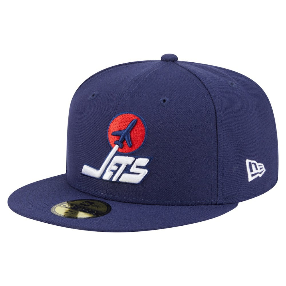 Winnipeg Jets New Era Deceptor 59FIFTY Fitted Hat - Navy Hats