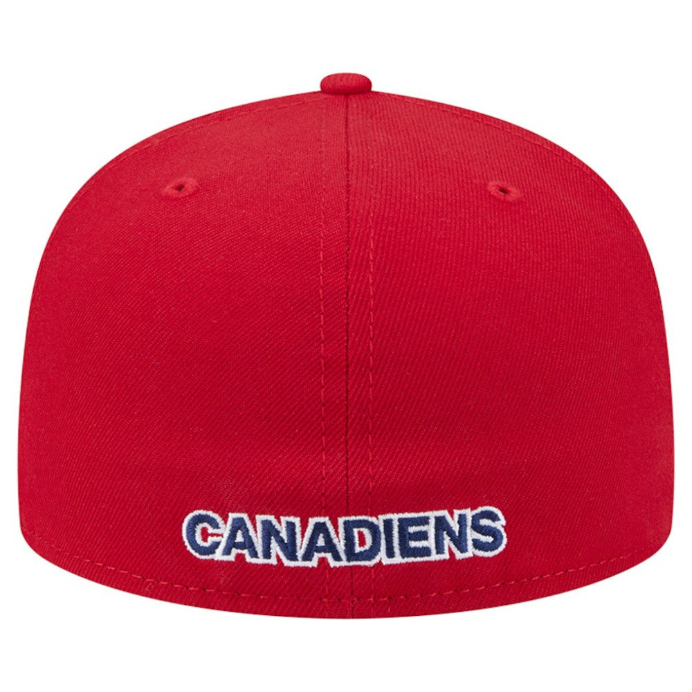 Montreal Canadiens New Era Deceptor 59FIFTY Fitted Hat - Red Hats