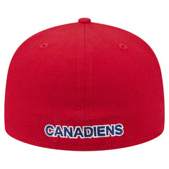 Montreal Canadiens New Era Deceptor 59FIFTY Fitted Hat - Red Hats