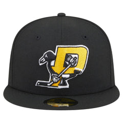 Pittsburgh Penguins New Era Deceptor 59FIFTY Fitted Hat - Black Hats