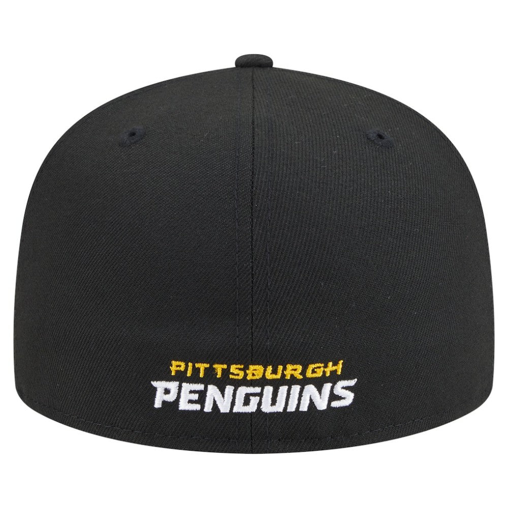 Pittsburgh Penguins New Era Deceptor 59FIFTY Fitted Hat - Black Hats