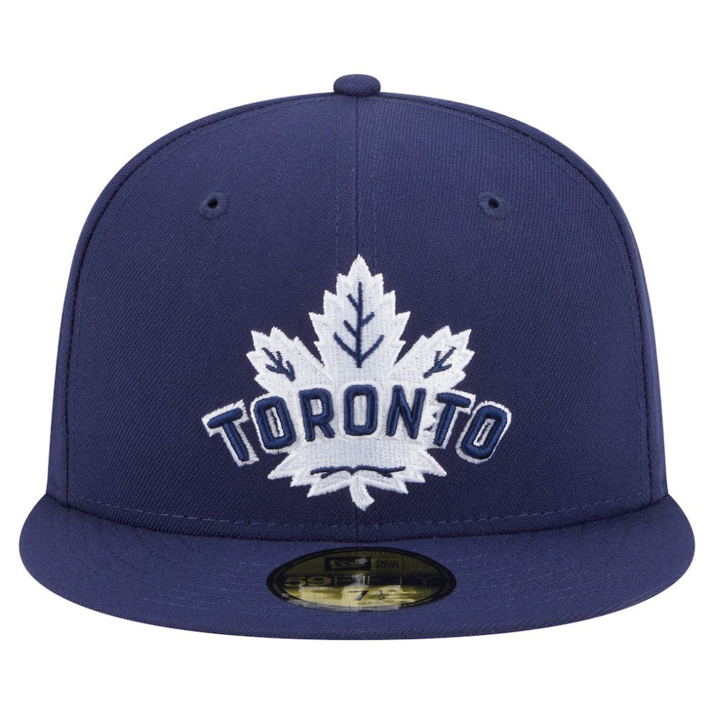 Toronto Maple Leafs New Era Deceptor 59FIFTY Fitted Hat - Navy Hats