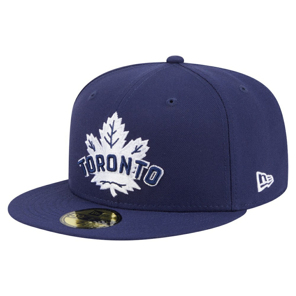 Toronto Maple Leafs New Era Deceptor 59FIFTY Fitted Hat - Navy Hats
