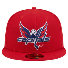 Washington Capitals New Era Deceptor 59FIFTY Fitted Hat - Red Hats