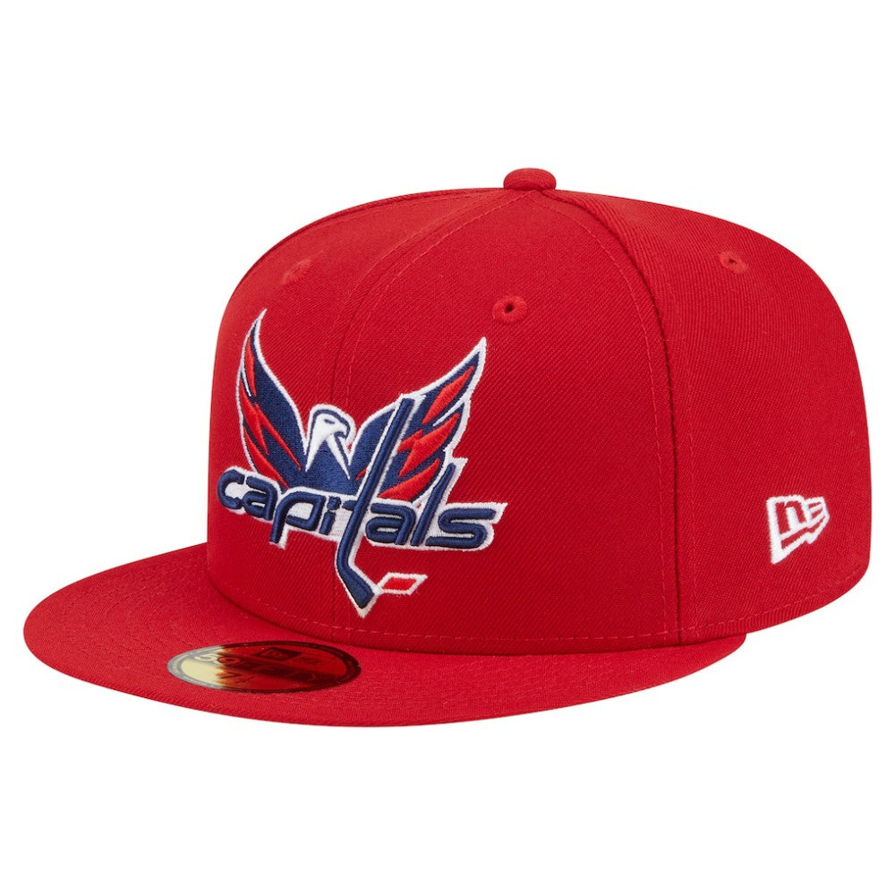 Washington Capitals New Era Deceptor 59FIFTY Fitted Hat - Red Hats