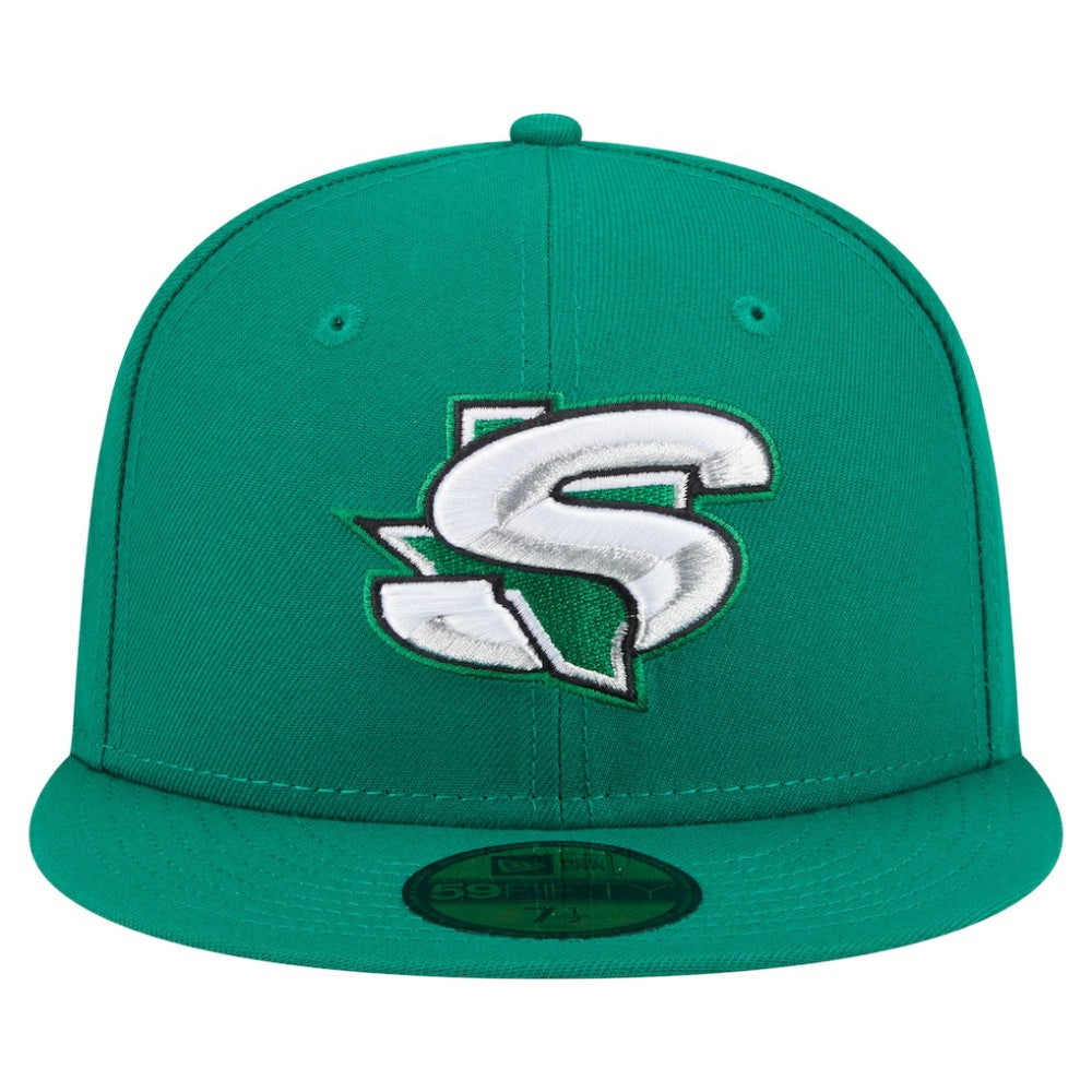 Dallas Stars New Era Deceptor 59FIFTY Fitted Hat - Green Hats