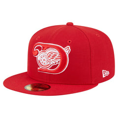 Detroit Red Wings New Era Deceptor 59FIFTY Fitted Hat - Red Hats