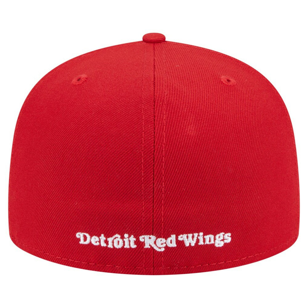 Detroit Red Wings New Era Deceptor 59FIFTY Fitted Hat - Red Hats