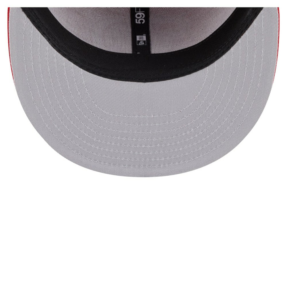 Detroit Red Wings New Era Deceptor 59FIFTY Fitted Hat - Red Hats