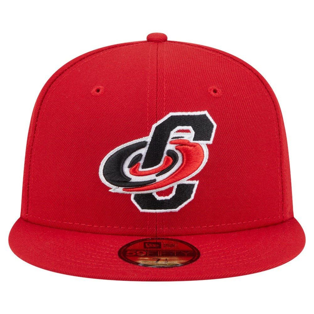 Carolina Hurricanes New Era Deceptor 59FIFTY Fitted Hat - Red Hats