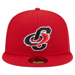 Carolina Hurricanes New Era Deceptor 59FIFTY Fitted Hat - Red Hats
