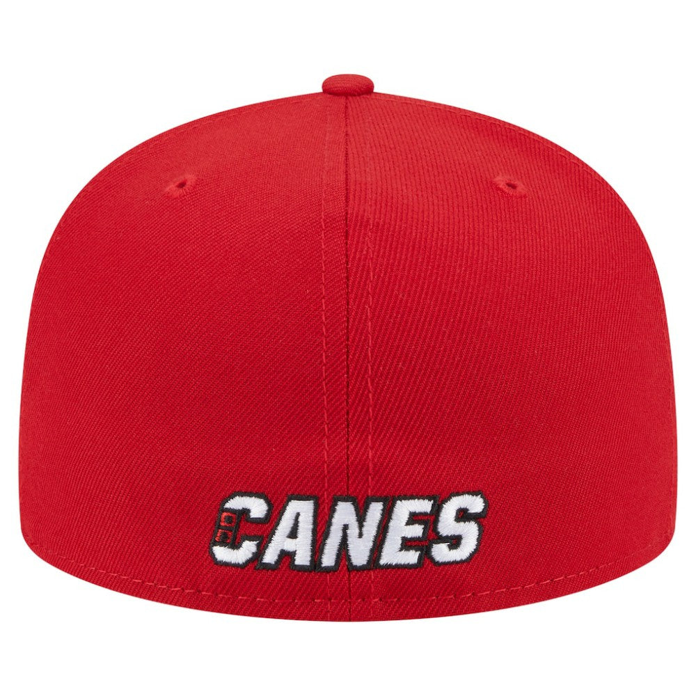 Carolina Hurricanes New Era Deceptor 59FIFTY Fitted Hat - Red Hats