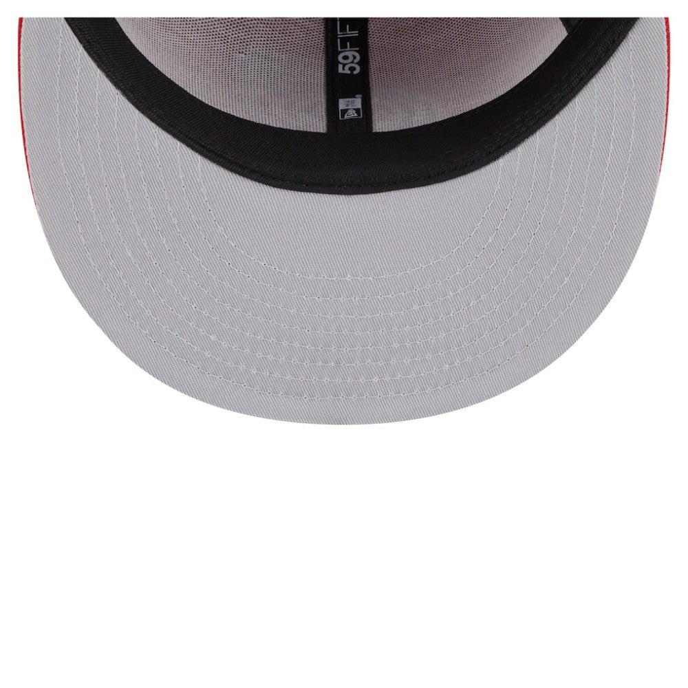 Carolina Hurricanes New Era Deceptor 59FIFTY Fitted Hat - Red Hats