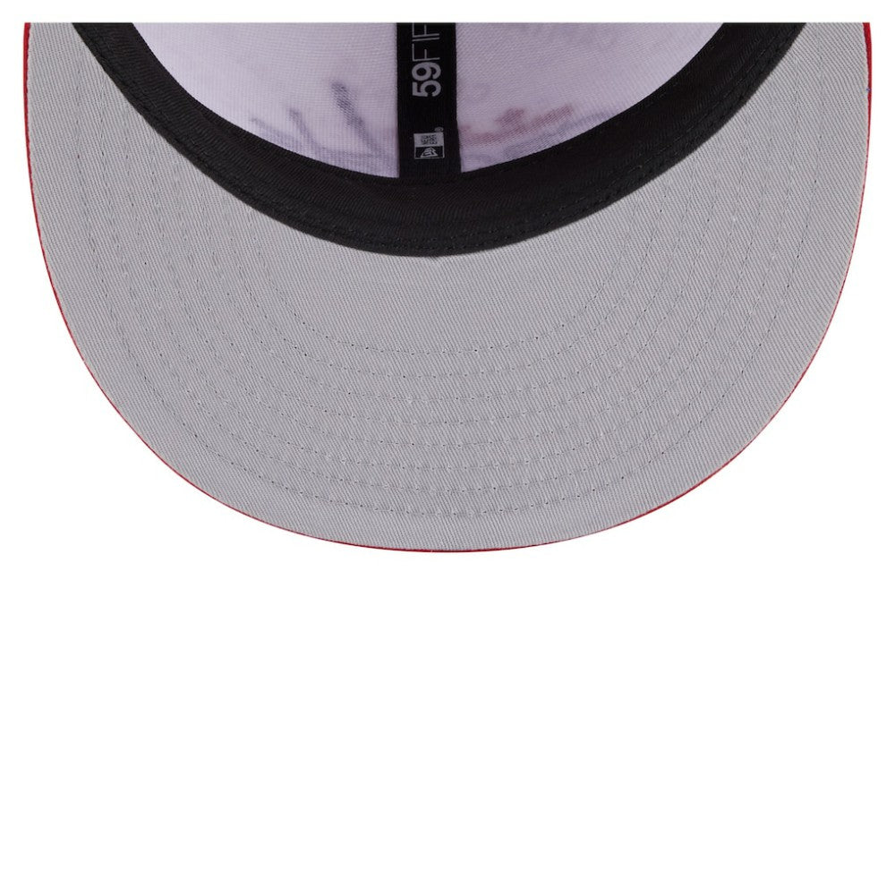 Washington Capitals New Era Repeat Two-Tone 59FIFTY Fitted Hat - White/Red Hats