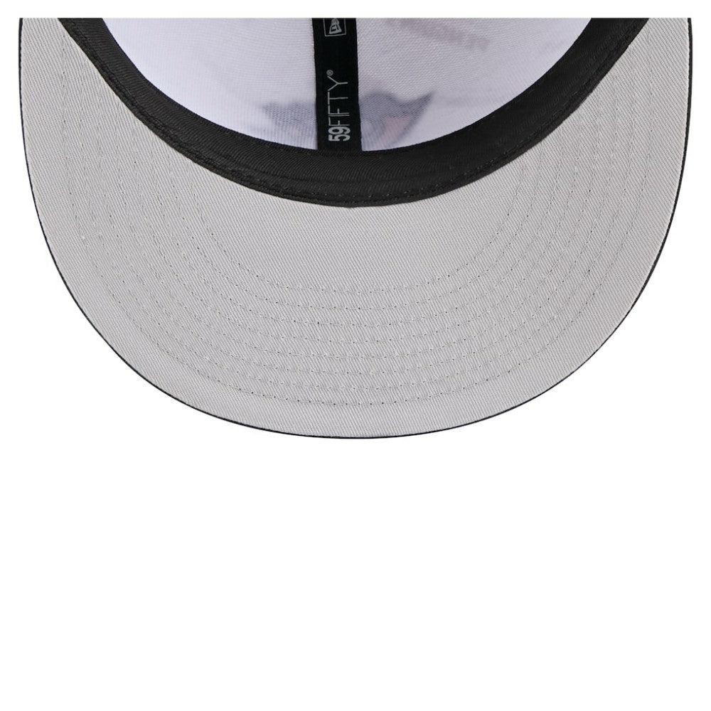 Pittsburgh Penguins New Era Repeat Two-Tone 59FIFTY Fitted Hat - White/Black Hats
