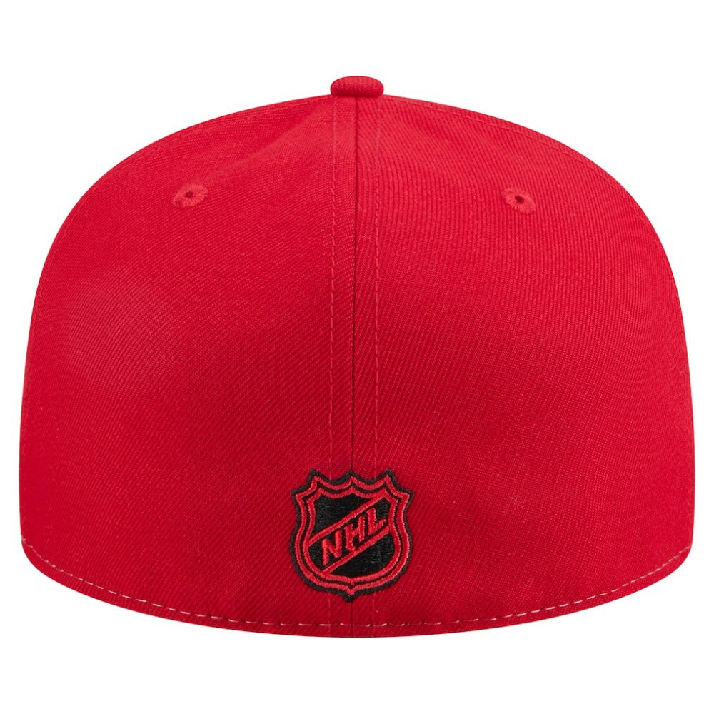 New Jersey Devils New Era Repeat Two-Tone 59FIFTY Fitted Hat - White/Red Jerseys