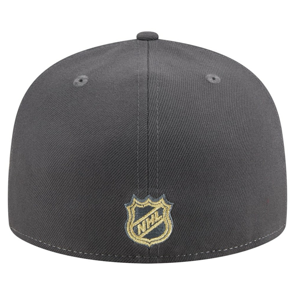 Vegas Golden Knights New Era Repeat Two-Tone 59FIFTY Fitted Hat - White/Gray Hats