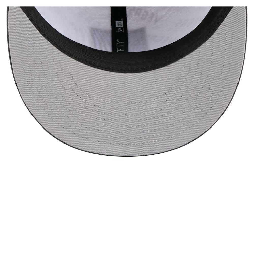 Vegas Golden Knights New Era Repeat Two-Tone 59FIFTY Fitted Hat - White/Gray Hats