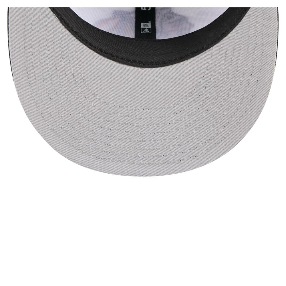 Chicago Blackhawks New Era Repeat Two-Tone 59FIFTY Fitted Hat - White/Black Hats