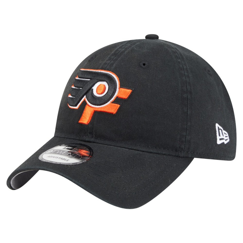 Philadelphia Flyers New Era Deceptor 9TWENTY Adjustable Hat - Black Hats